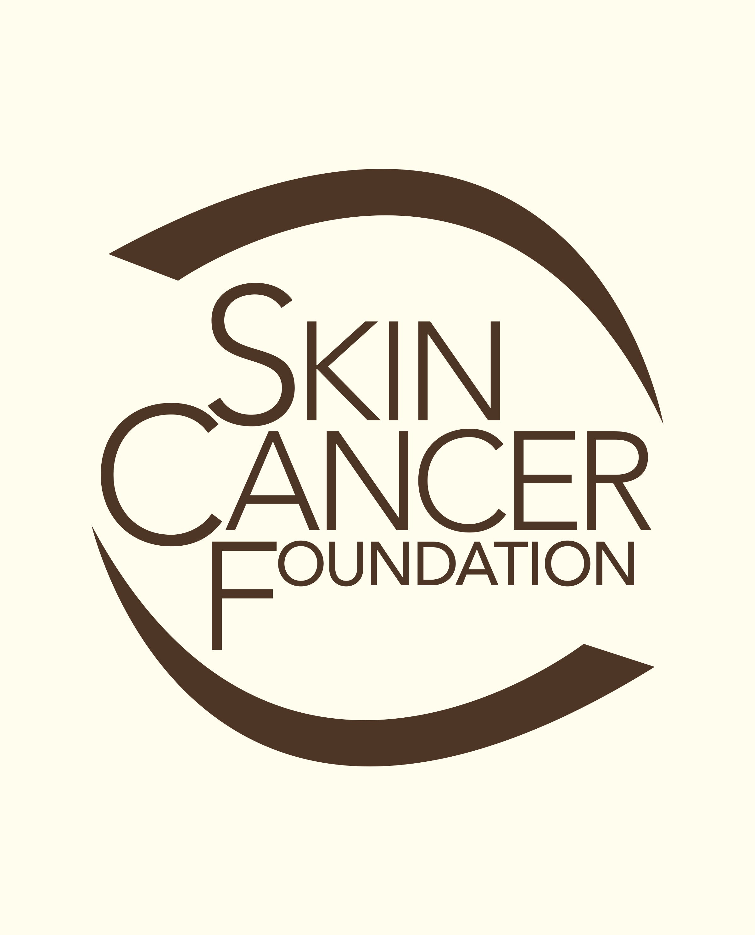 Skin Cancer Foundation logo promoting sun protection and regular skin checks – Sun Education - Sun Bum