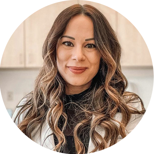 Photo of woman dermatologist Dr Lindsey